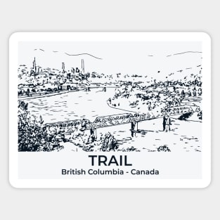 Trail - British Columbia Magnet